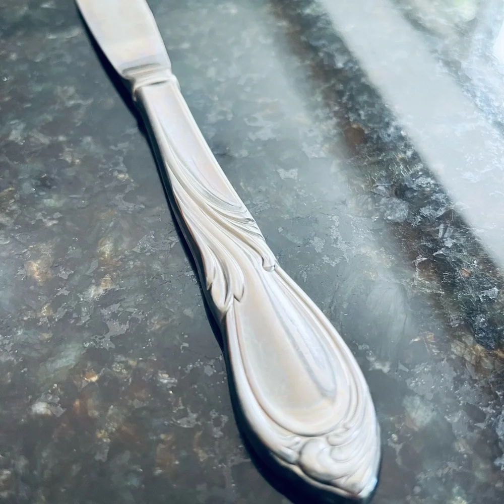 🍴 Fortunoff stainless steel knives/ flatware 🔪